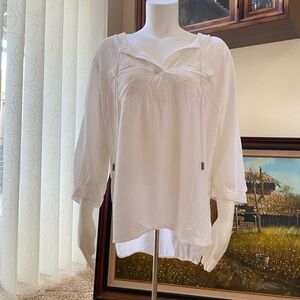 Stylus long sleeve vneck blouse